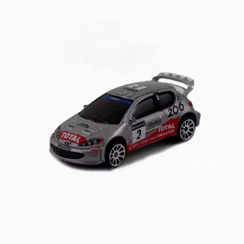 Фото Литой под давлением масштаб 1:64 206 1 #   2 #   Имитационная модель автомобиля из сплава, классический сувенирный подарок для взрослых, статический дисплей, без розничной коробки №2