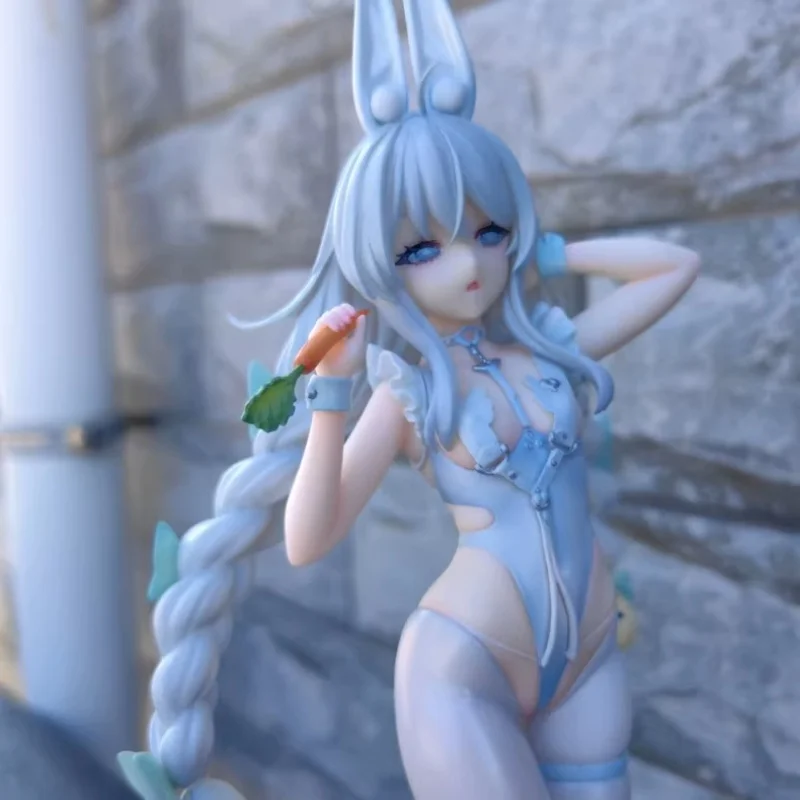 Фото 30 см Azur Lane Mnf Le Malin Dx Style Bunny Girl Фигурка Высококачественная ПВХ Игровая Статуя Взрослых Аниме Экшн Модель Фанаты Подарочные Игрушки №3