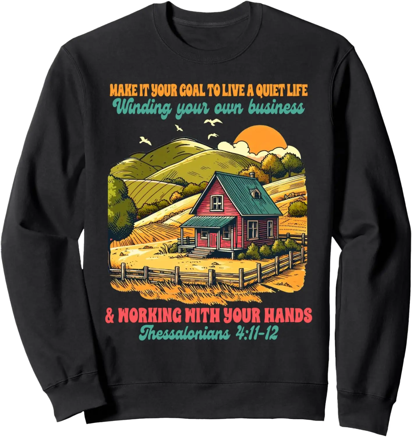 Толстовка Homestead Mom Farmer Makes It Your Goal To Live A Quiet Life