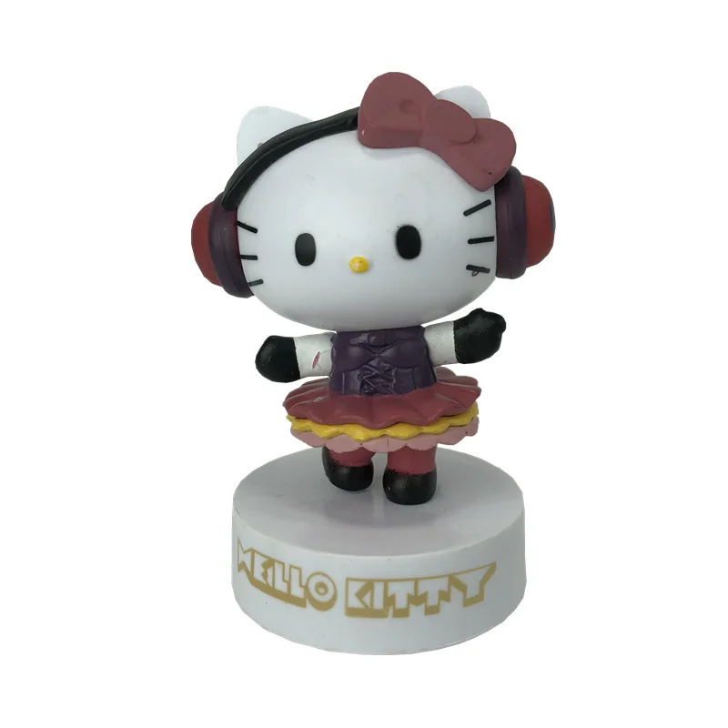 Оригинальная аниме-фигурка Sanrio, Hello Kitty, милая аниме-Фигурка «таинственность слепой», кавайная экшн-фигурка, милая музыкальная игрушка для кошек (art.: 3920b941ca64d) - 3920b941ca64d