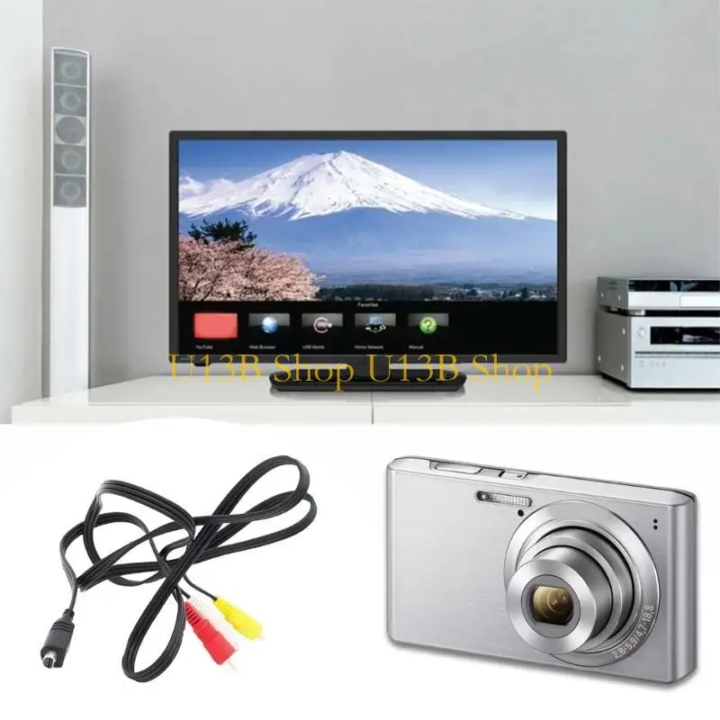 Фото U13B VMC 15FS RCA до 10PIN Adapter Adapter Cable для модернизации камеры Video Andaudio Высококачественное №4