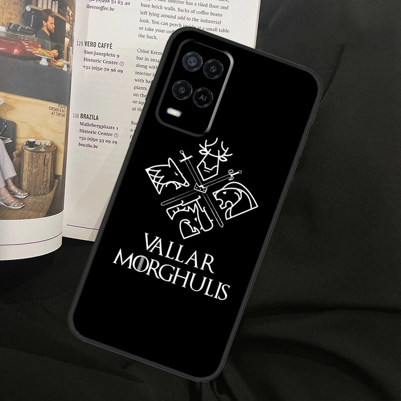Фото Valar Morghulis чехол для OPPO Reno 5 Lite 2Z 2F A52 A72 A94 A74 A54 A15 A5 A9 A31 A53 S A93 A83 A91 чехол №3