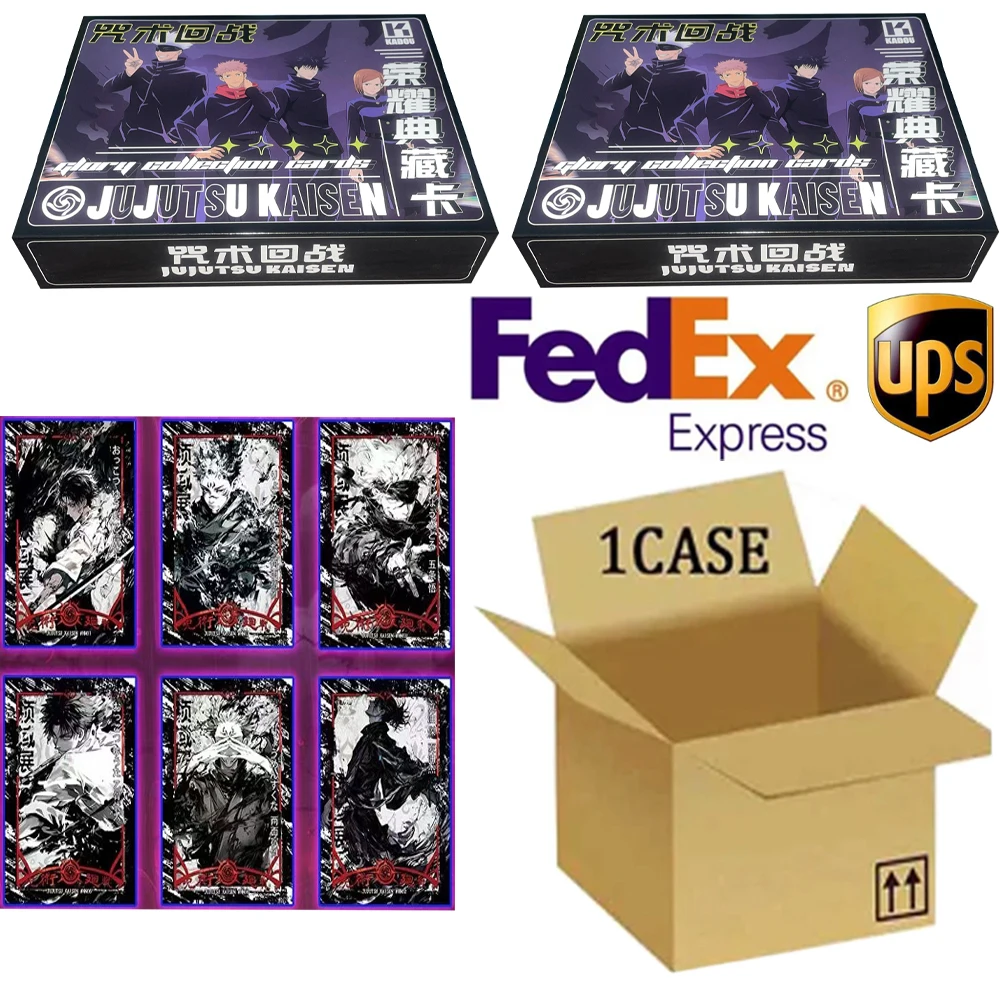 Оптовый чехол Kadou Jujutsu Kaisen Collection Card JJK Booster Box TCG CCG Card Gojo Satoru Nanami Sukuna Хобби Рождественский подарок