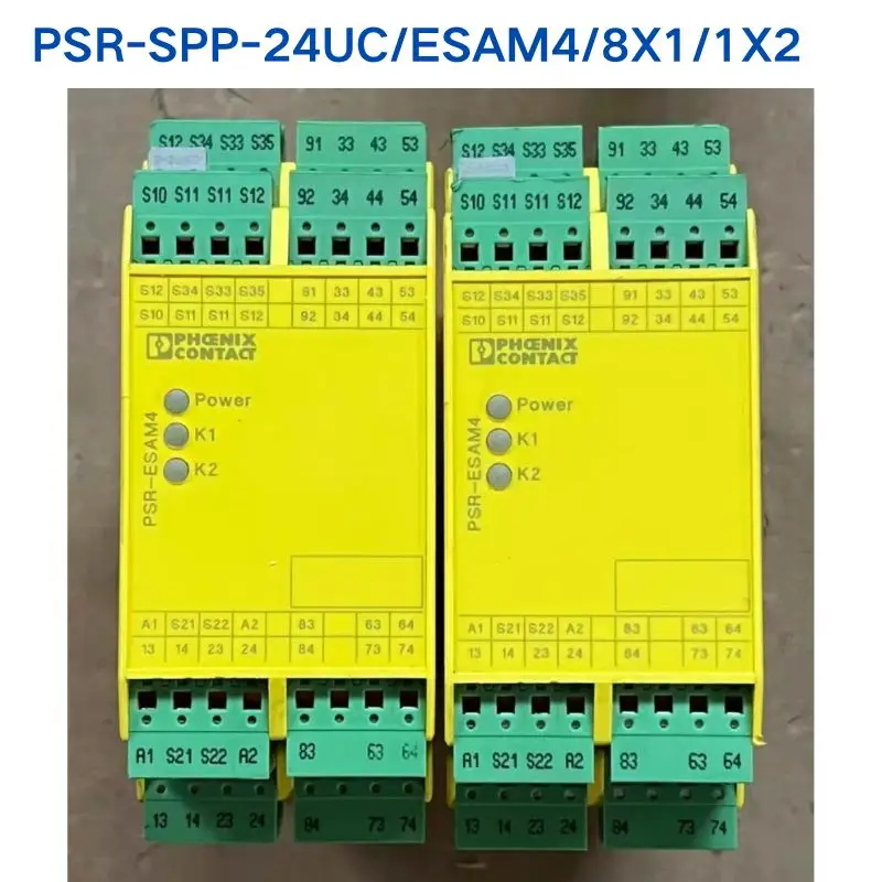 Б/у тест ОК Реле PHOENIX PSR-SPP-24UC/ESAM4/8X1/1X2 2963996 1 шт.