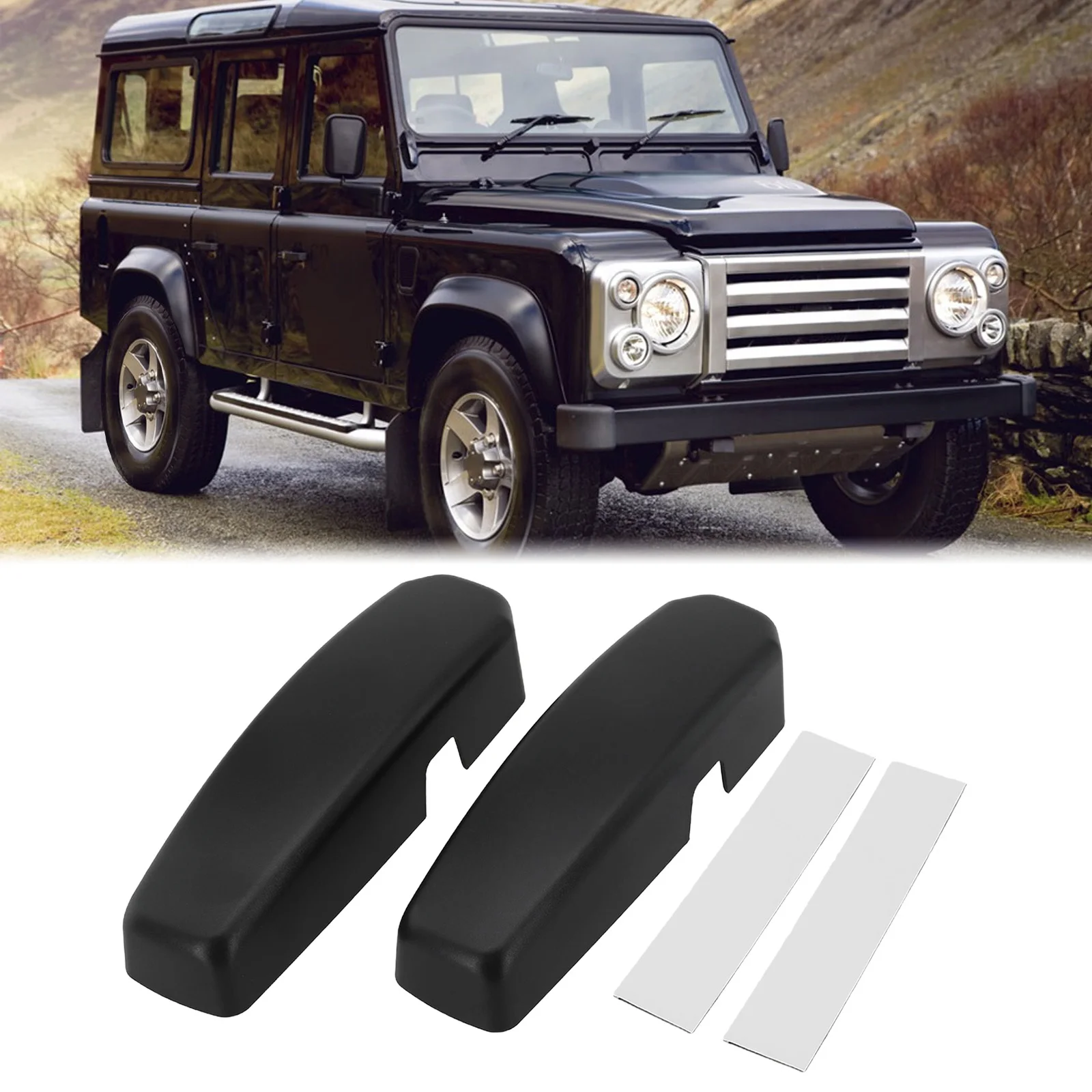 Новейшие чехлы для опорного кронштейна ветрового стекла для Land Rover Defender SVX, прямая замена автомобильных аксессуаров