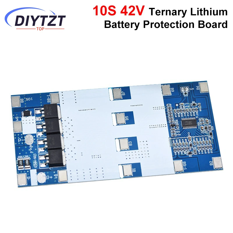 Фото 10S 42V 15A BMS тройная литиевая 18650 плата защиты аккумулятора для Segway плата зарядки аккумулятора с защитой от температуры №3