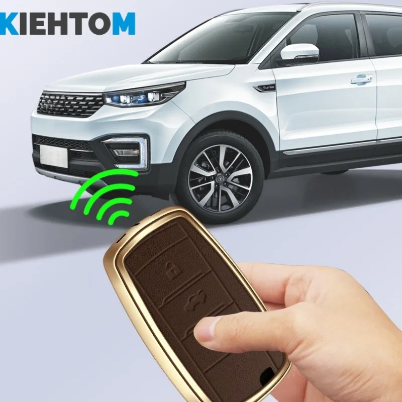Фото Чехол для автомобильного ключа Changan Benben Estar Cs15 Lumin Cs35 Cs55 Alsvin V7 №5