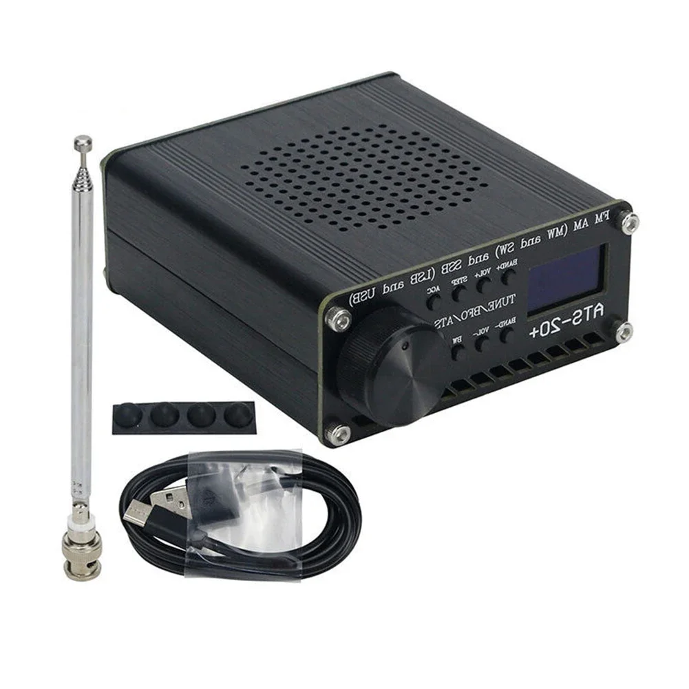 AM FM SSB приемник 3,50*4,21*1,61 дюйма ATS-20 Plus радио аудио полоса пропускания фильтр тюнер технология DAB для кемпинга домашнее аудио