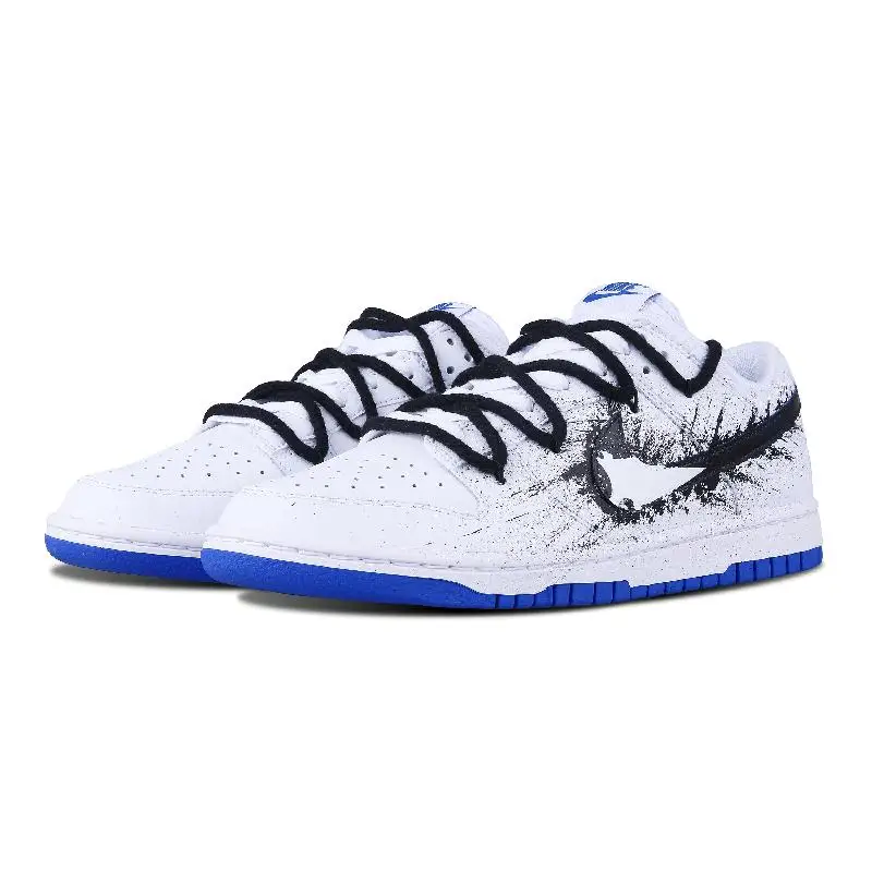 Фото 【Настроить】Nike Dunk Обувь для скейтбординга Мужские кроссовки DV0831-104 №3