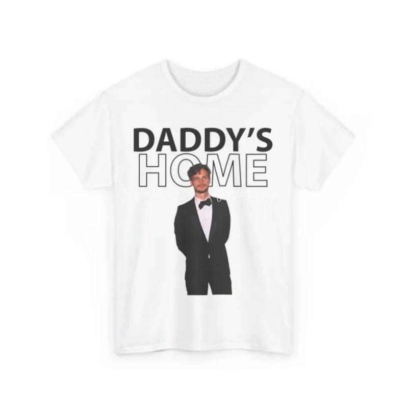 Домашняя футболка Matthew Grey Gubler Daddy's, подарок для женщины и мужчины