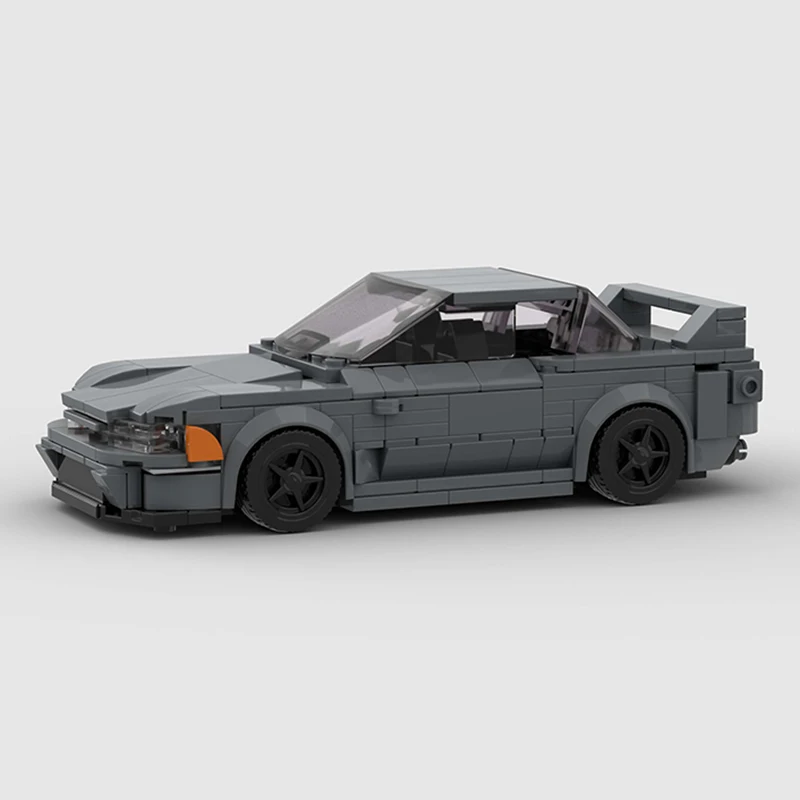 Модель гоночного автомобиля MOC GTR, конструктор, скоростные чемпионы, креативная игрушка, подарок на Рождество, город, технические характеристики