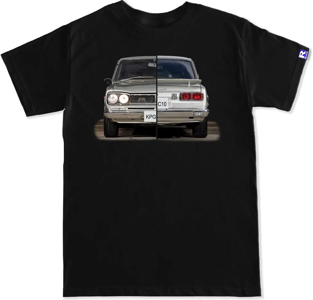 Мужские футболки R Built KPG C10 Skyline GTR, высокое качество, 100% хлопок, короткий рукав