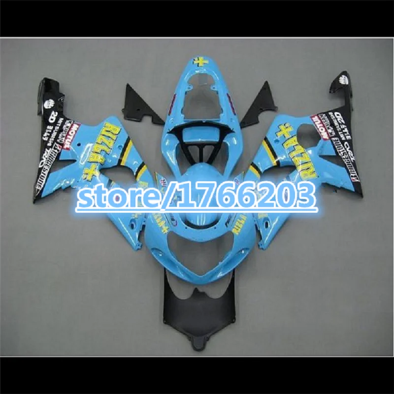 Новые обтекатели из АБС-пластика для suzuki gsxr1000 00 01 02, синий, черный комплект обтекателей для кузова GSXR 1000 2000-2002, обтекатель