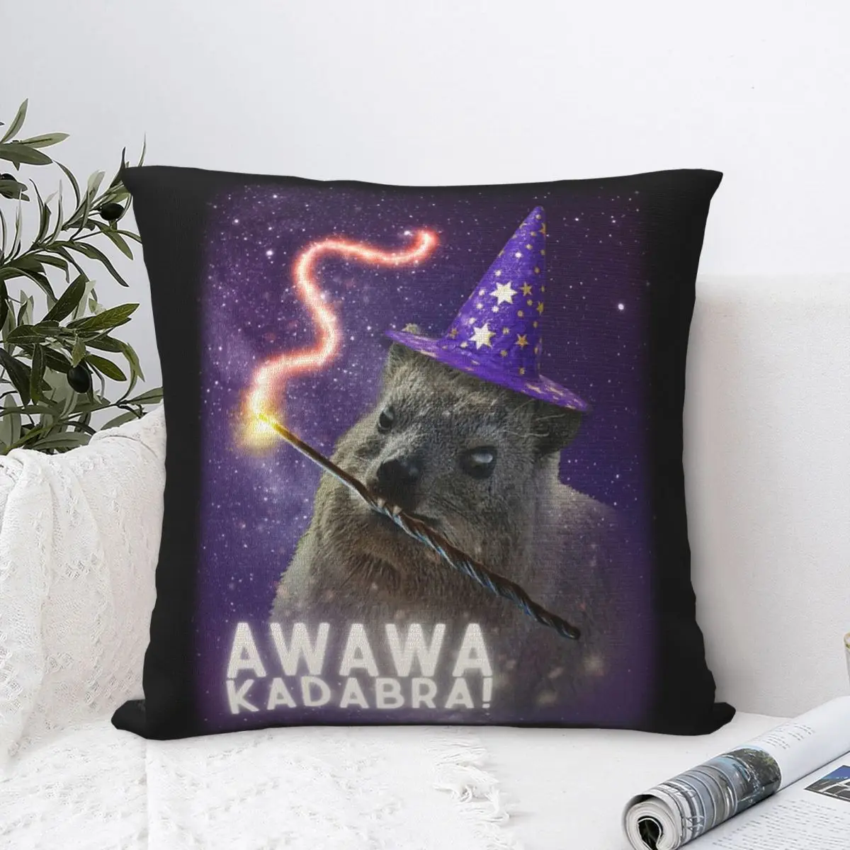 AWAWA KADABRA Rock Hyrax Wizard наволочка наволочка для дивана наволочка