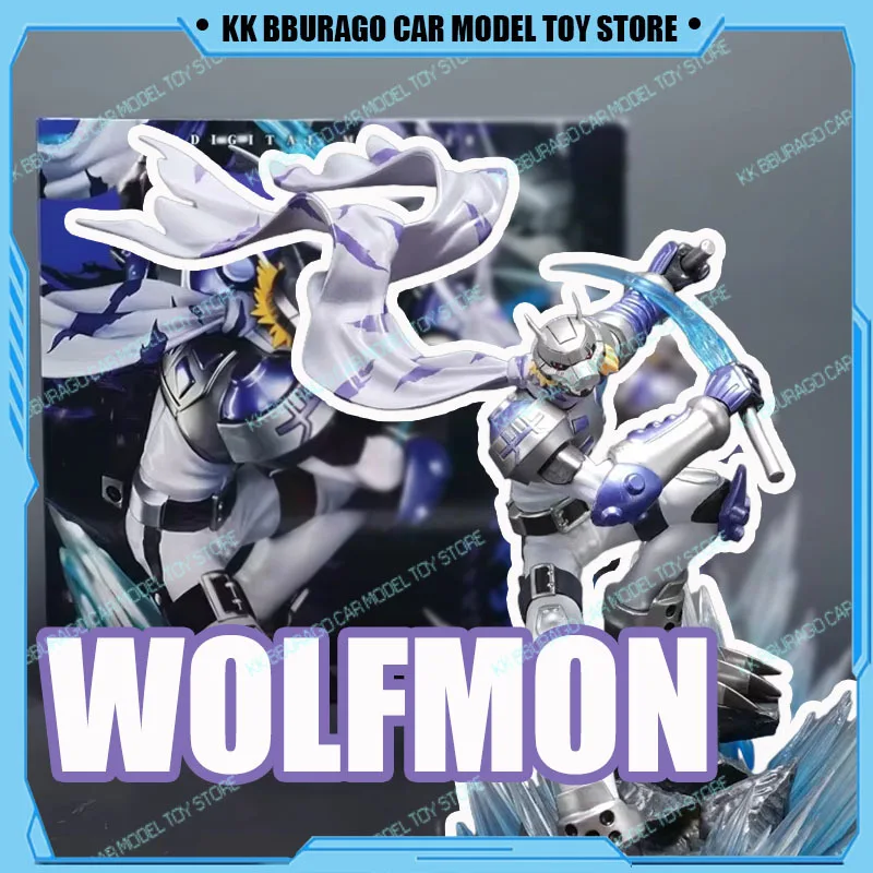 23 см Digimon Adventure аниме фигурки волчьи звери фигурки куклы ПВХ статуя коллекция модель украшения игрушка Рождественский подарок