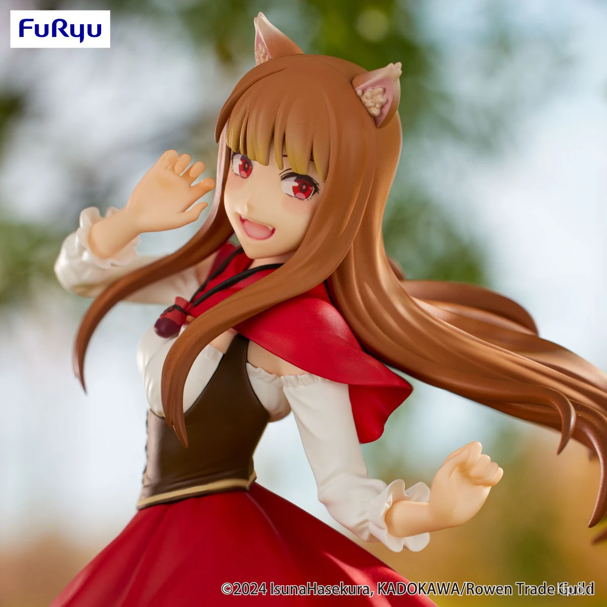 Фото InStock Original FuRyu Prepainted Trio-Try-iT Рисунок Ookami To Koushinryou: Merchant Meets The Wise Wolf Holo Akazukin Ver. №4