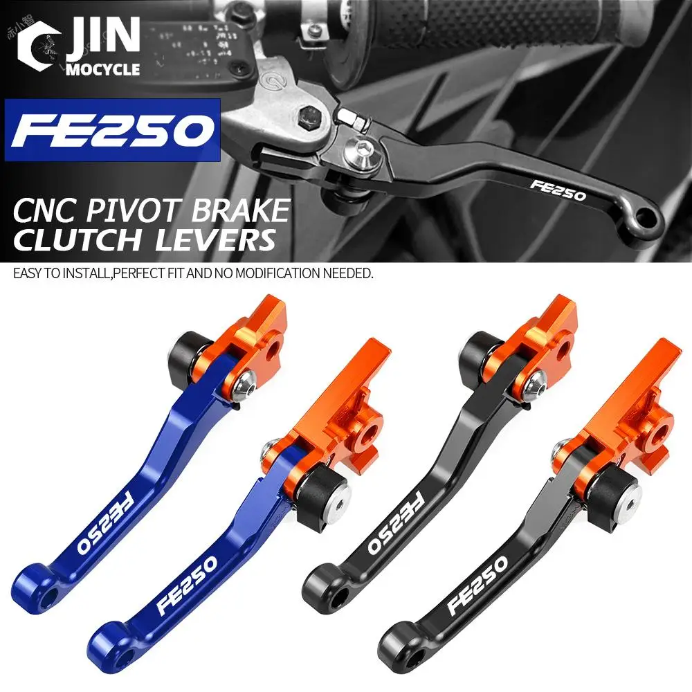Для HUSQVARNA FE250 FE 250 2014 2015 2016 мотоциклетные складные поворотные кроссовые велосипеды CNC рычаги тормозной муфты ручка рычаг часть