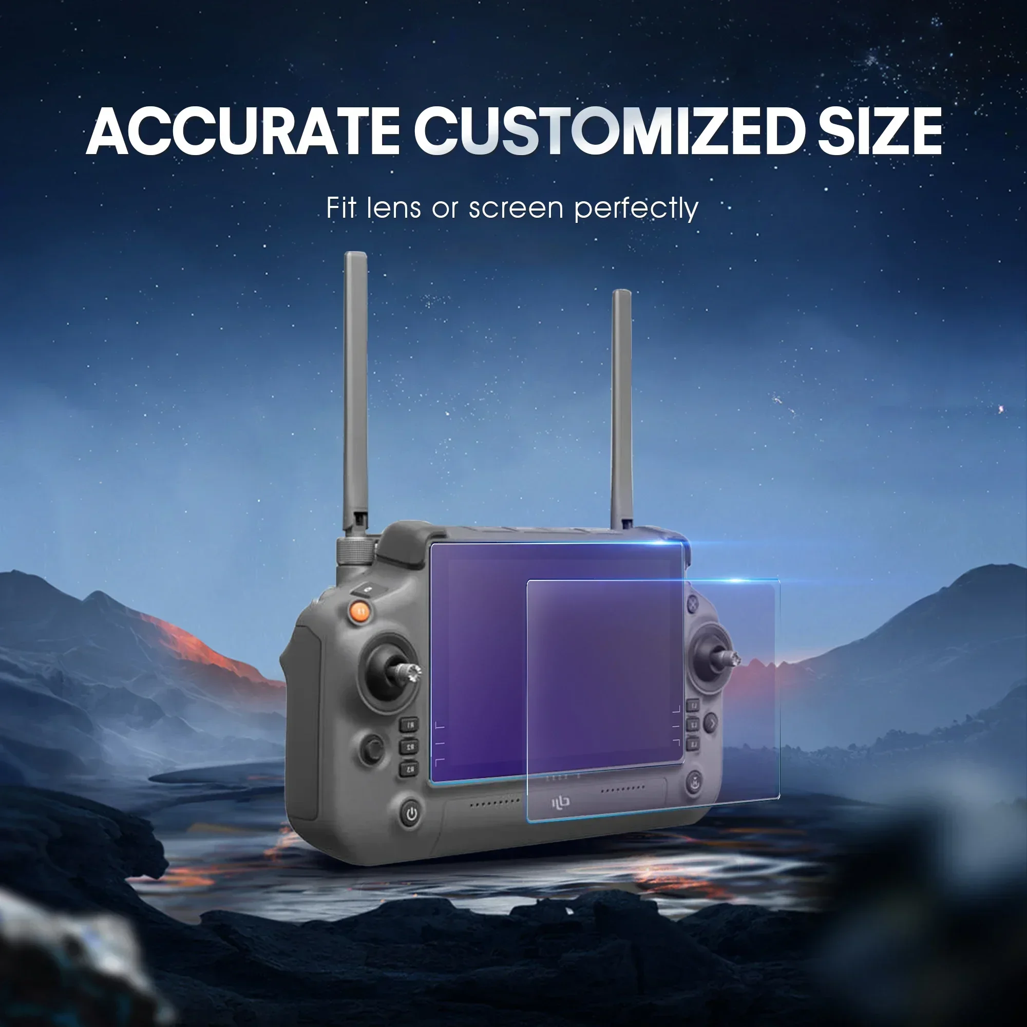 Фото Для DJI Matrice 350/300 RTK/M30/T50/40 Дрон RC PLUS Экран пульта дистанционного управления Защитная пленка из закаленного стекла Аксессуары №3