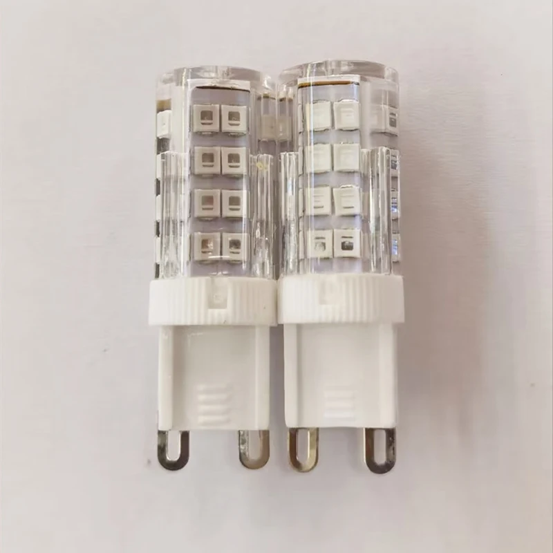 Фото AC 220V E12 E14 G9 5W Керамическая светодиодная лампа Светло-синий Зеленый Красный №5