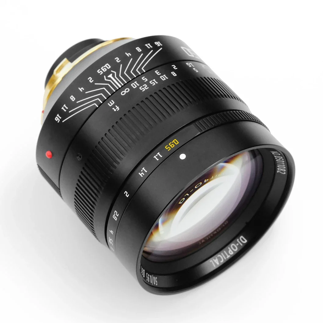 TTArtisan 50 мм F0.95 ASPH черный серебристый сверхширокий зеркальный объектив с ручной фокусировкой для камер Leica с M-Mount