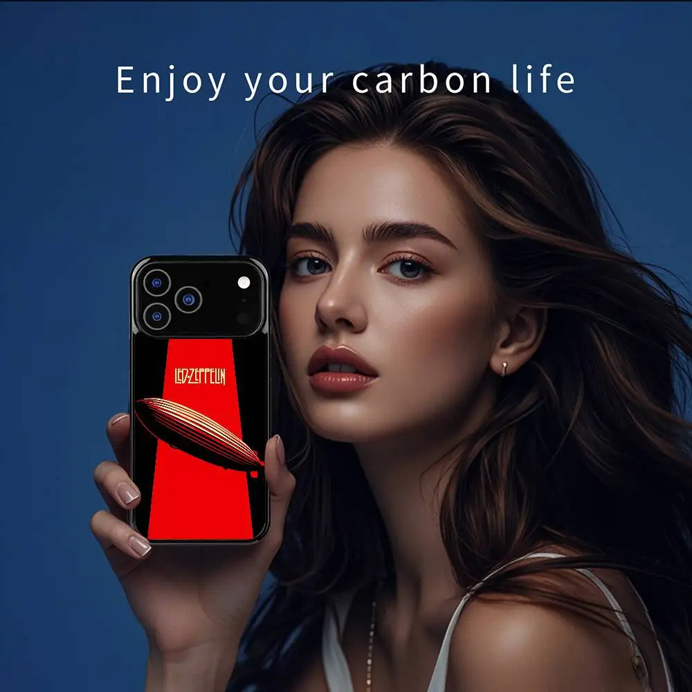 Фото Чехол для телефона L-Led Bank Z-Zeppelins для iPhone 17, 16, 15, 14, 13, 12, 11 Pro Xs Max Mini Plus Celulares Hard Funda №4