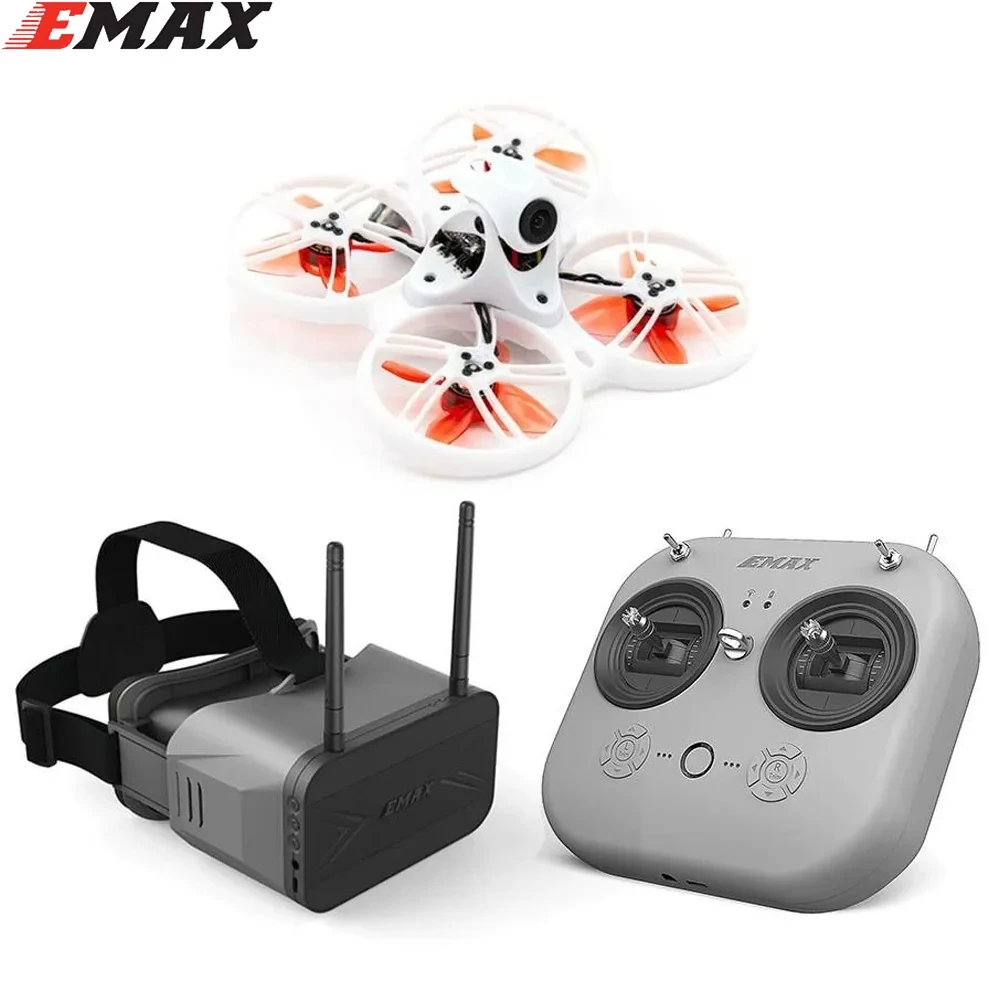 Emax Tinyhawk III 3 комплект RTF FPV гоночный Дрон F4 5A 15000KV RunCam Nano 4 37CH 25-100-200mW VTX FrSky D8 w/контроллер и очки