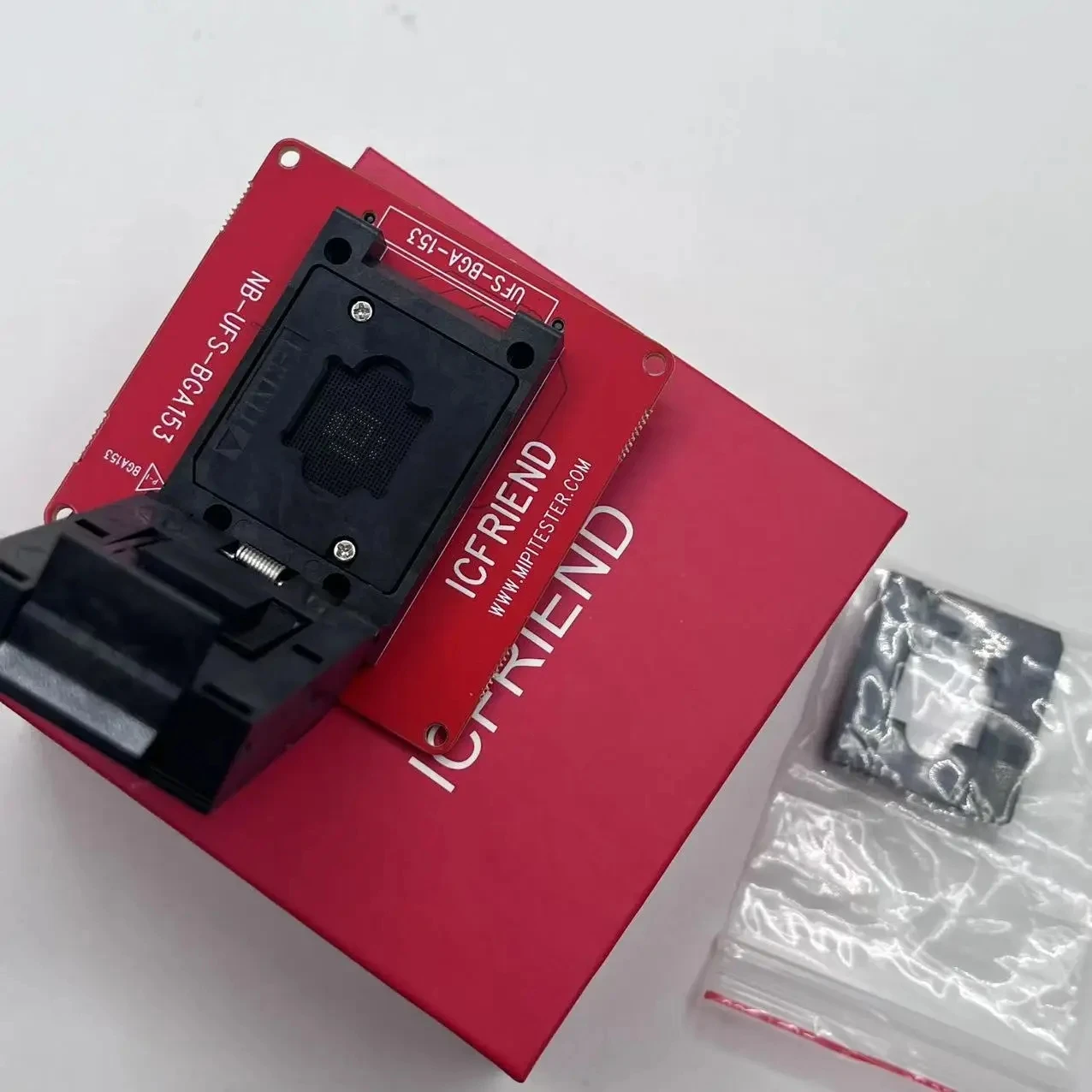 Фото Новый разъем Icfriend NB-Umcp-Ufs BGA 153, 254, 297, микросхема для хоста mipitester mini и Gera2 №2