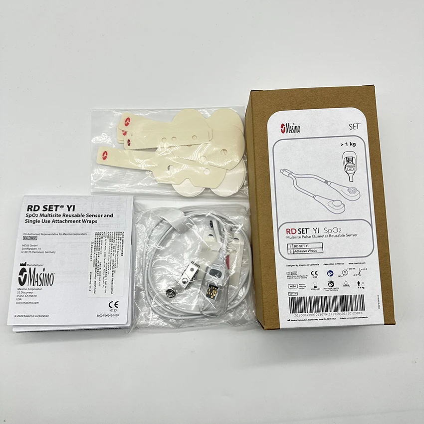 Masi Rd Set YI 4054 Multisite Многоразовый датчик s po2 sen-sor 3,5 фута ТПУ Новый оригинал