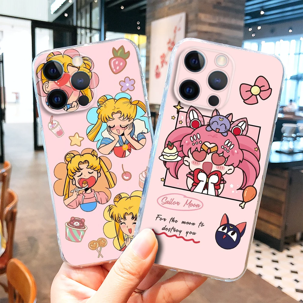 Фото Мягкий чехол S-Sailor Moon для Moto G4 Plus G41 G5 Plus G50 G51 G5S G6 Play G60 G7 Power G71 G5 G9 №4