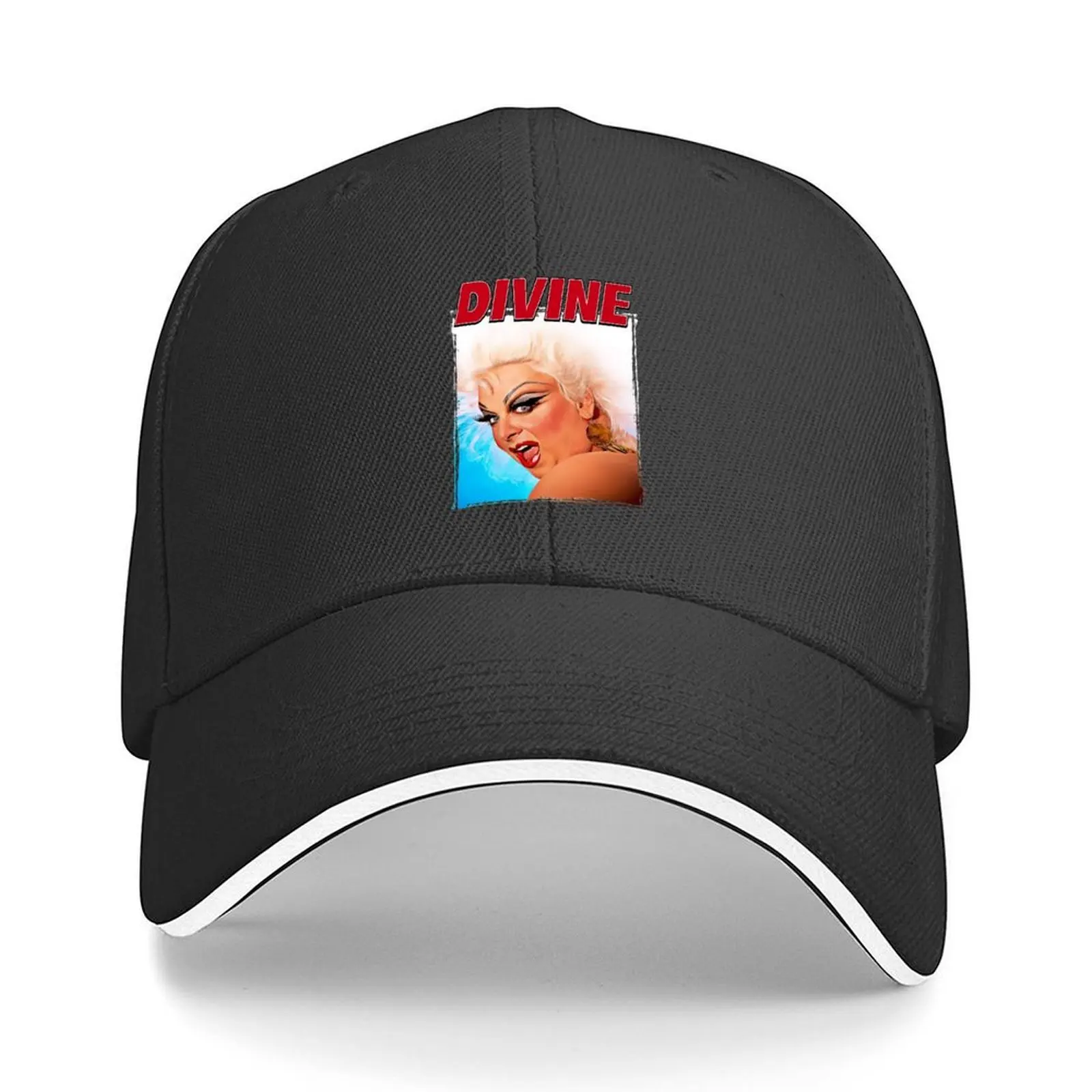Подарки для женщин Divine Drag Queen Графика для фанатов Бейсбольная кепка Аниме Кепка для гольфа Рождественская шляпа Женские шляпы для солнца Мужские