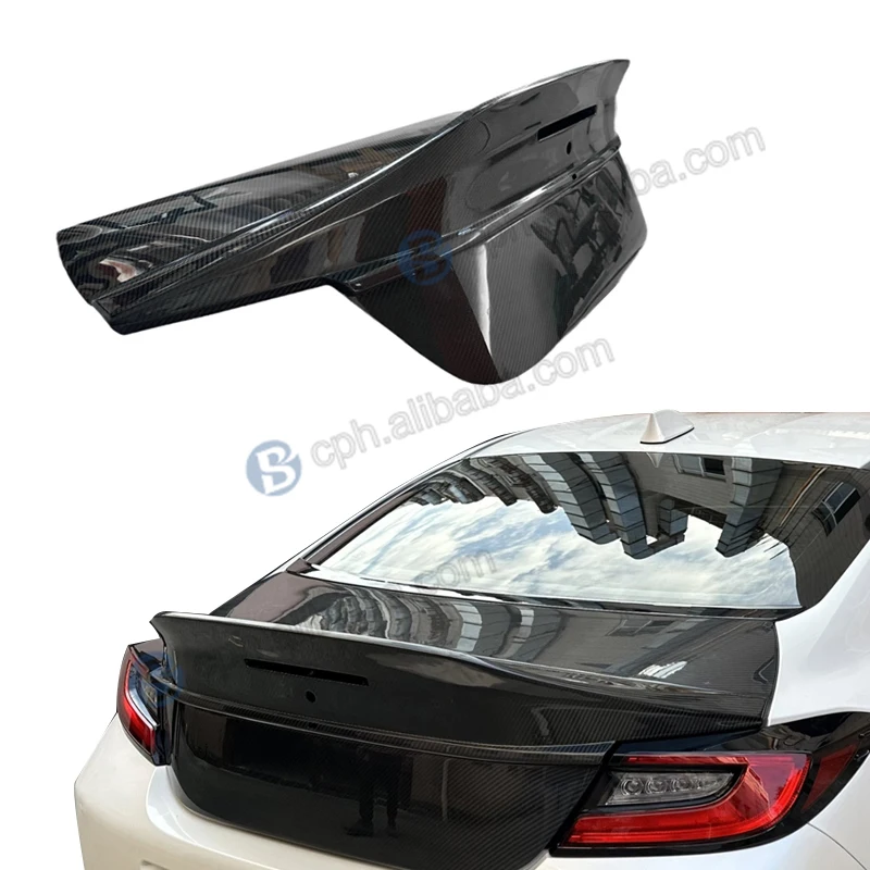 OEM стиль Ducktail черный задний сухой багажник из углеродного волокна для Subaru Brz GR86