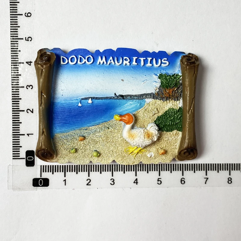 Фото Сувениры для путешествий Mauritius Dodo World, 3D магнитные наклейки на холодильник, украшения для кухни и дома №4