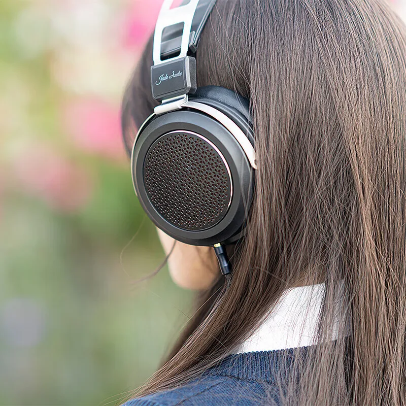 Фото JadeAudio FiiO JT1 Проводные наушники Hi-Res закрытого типа 50 мм Динамический круг 32 Ом CCAW 3,5 мм TRS HiFi ПК Индивидуальная гарнитура для киберспорта №2