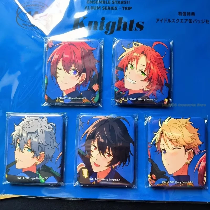 Значок игрового ансамбля со звездами, булавка Suou Tsukasa Tsukinaga Leo Sena Izumi Sakuma Ritsu, карнавальный костюм SPTE, жесть, брошь, реквизит, подарок