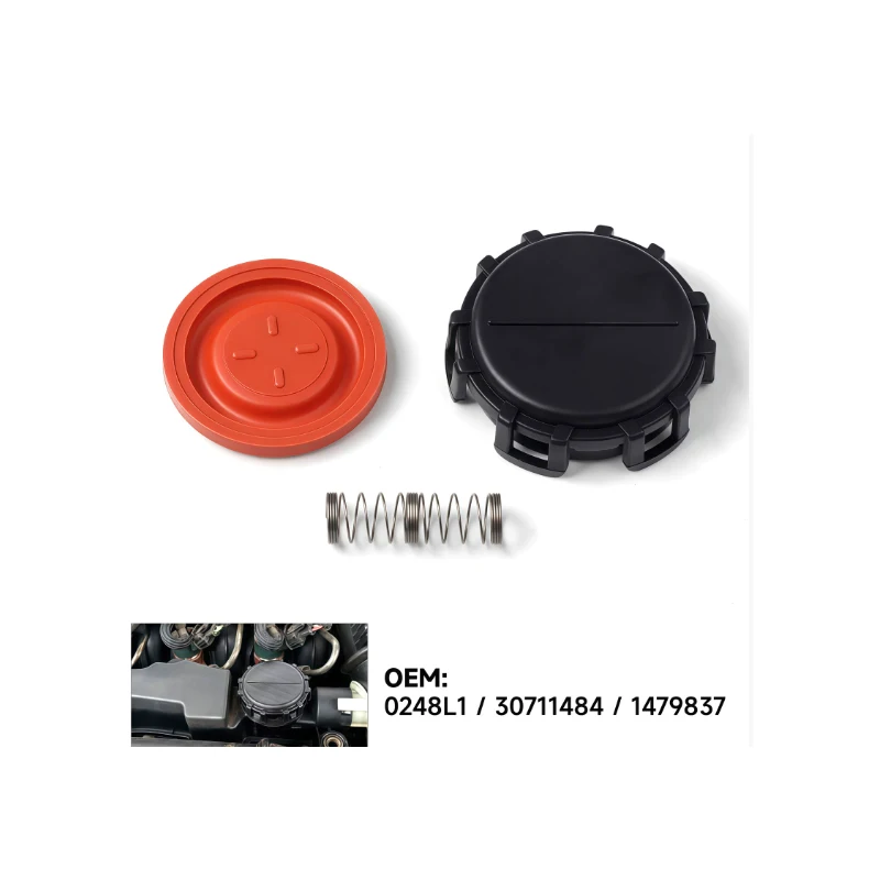Фото Для Peugeot 206 307 308 407 Citroen 1.6 C2 C3 C4 C5 Прокладка крышки рокера 0248L1 9651815680 31259241 30711484 1479837 №2