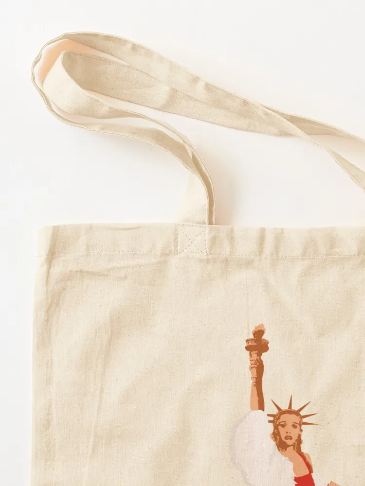 Фото Это не говоришь RSVP On The Statue Of Liberty - The Peach Fuzz Tote Bag Сумочка-шоппер Многоразовые сумки №3