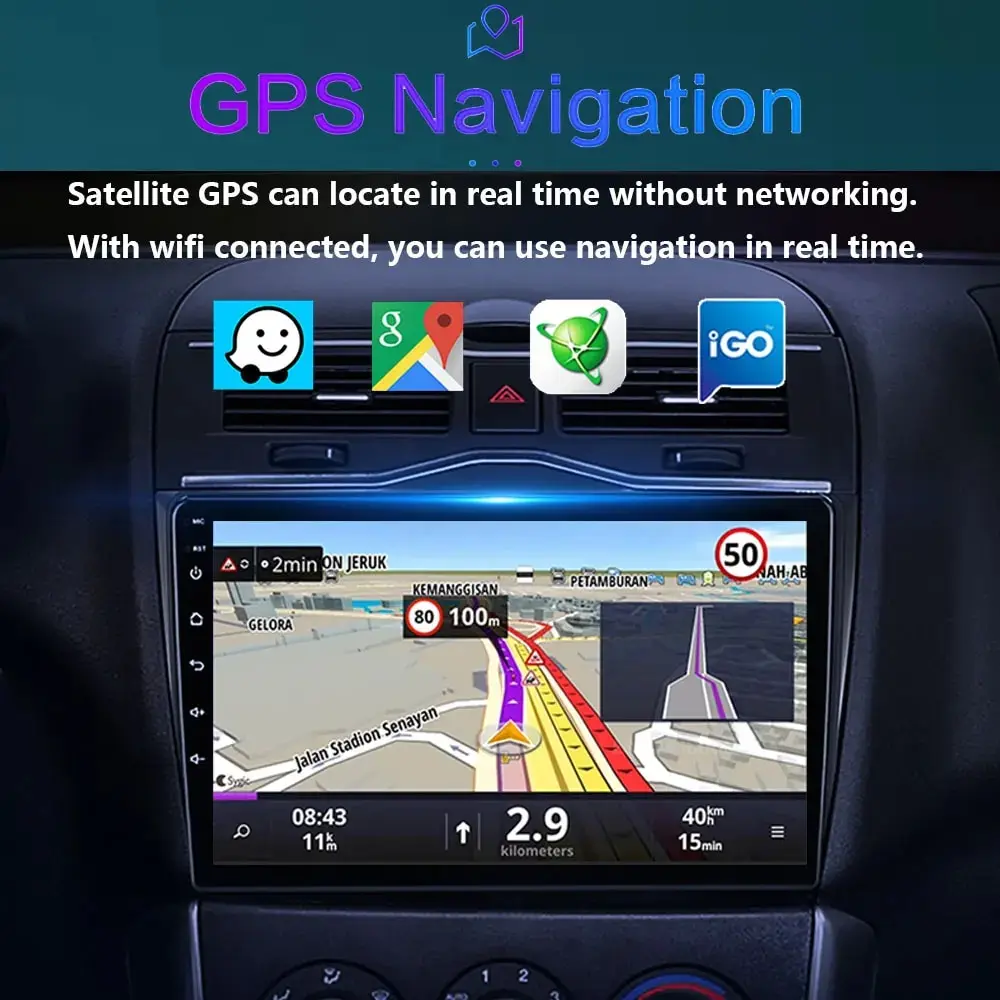 Фото adio samochodowe odtwarzanie multimedialne dla Hondy Civic 7 2000-2006 Android Auto 2 Din Radio samochodowe Bluetooth Auto Radio №3