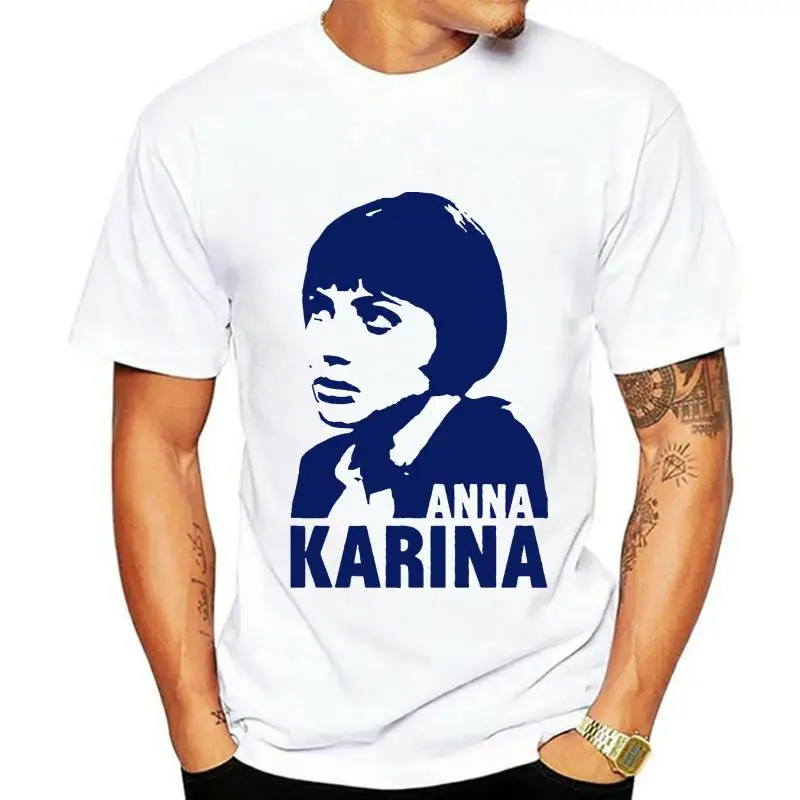 Мужская футболка с надписью «Anna Karina 2»
