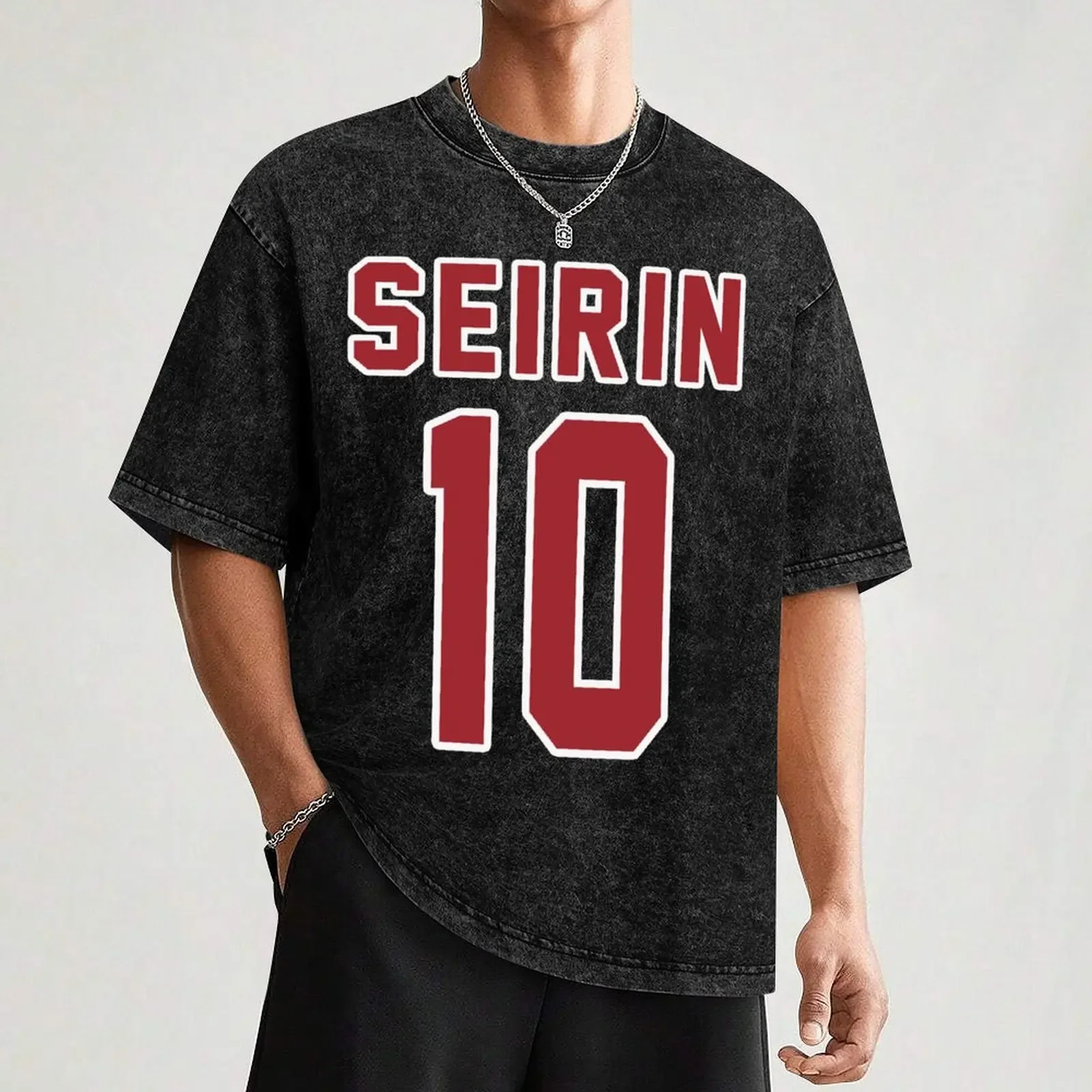 Фото Футболка SEIRIN 10, Тайга Кагами (выездная), персонализированная футболка, новое издание одежды, блузка, мужские футболки с рисунком, забавные №3