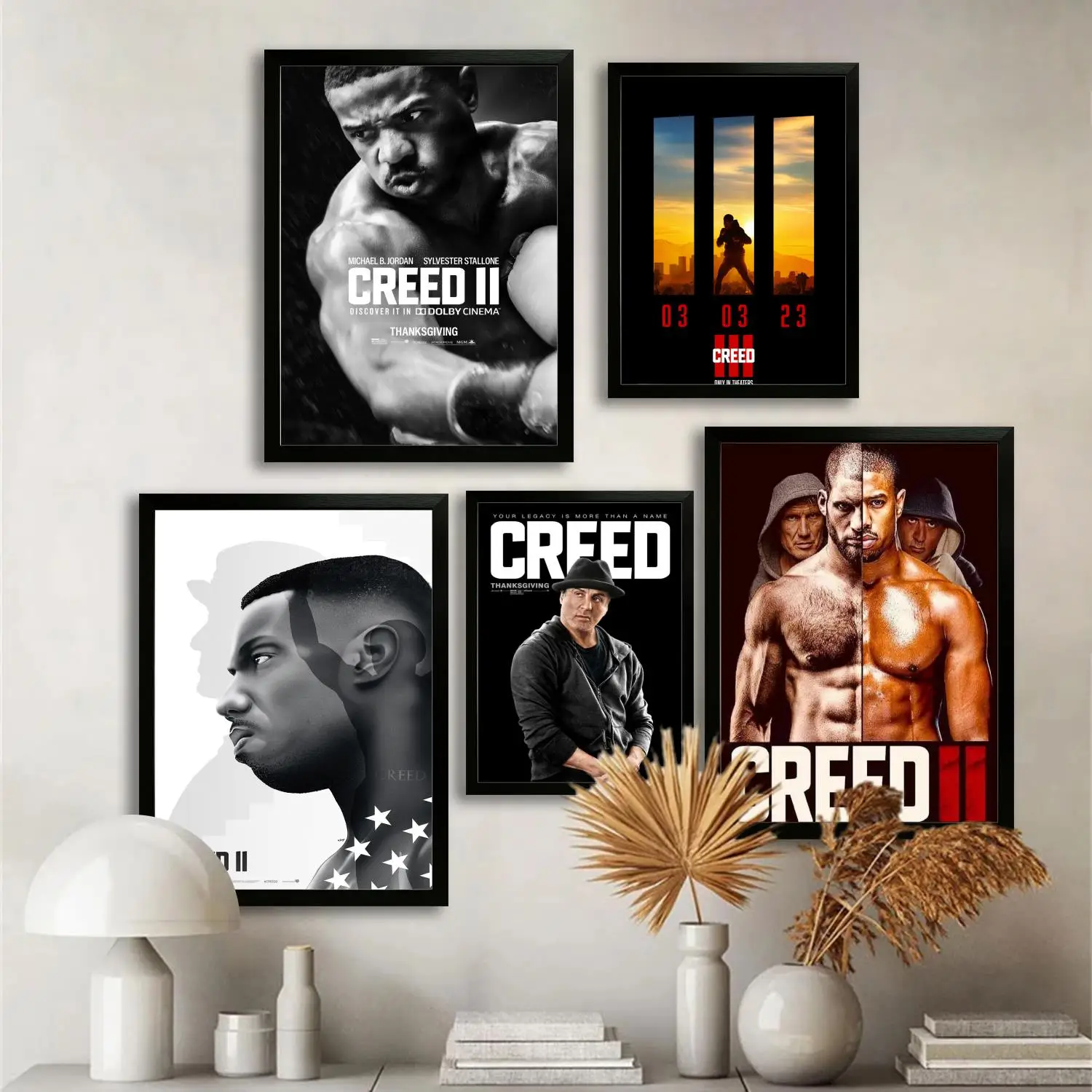 Creed III Creed II холст художественный постер и настенная картина с принтом, современные семейные постеры для декора спальни, декоративная живопись