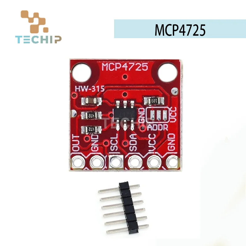 5 шт. MCP4725 I2C DAC Breakout модуль макетная плата