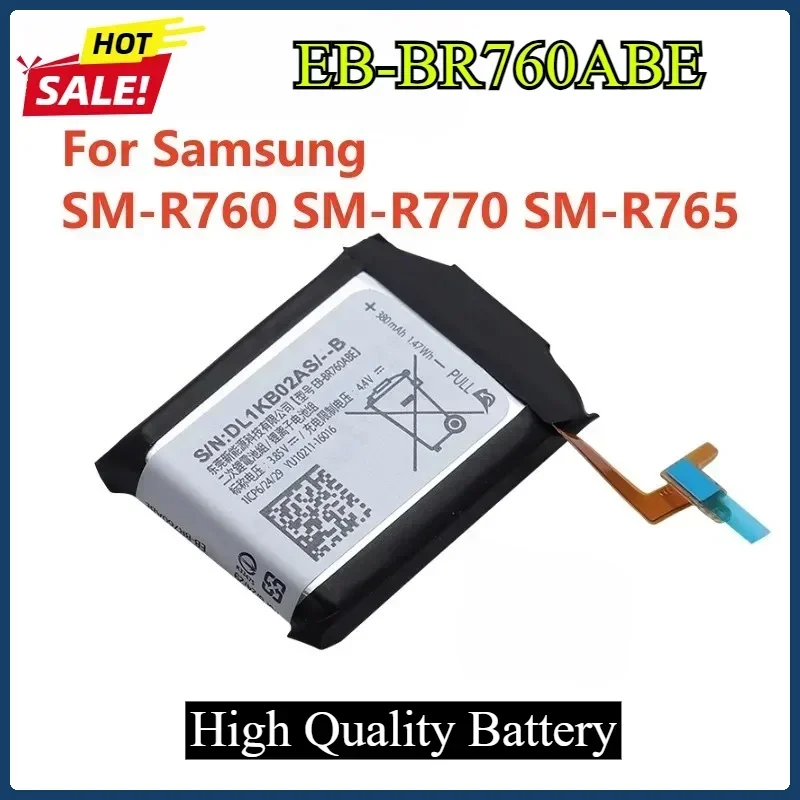 EB-BR760ABE Аккумулятор для умных часов Samsung Gear S3 Frontier Classic EB-BR760A SM-R765 SM-R765S SM-R760 SM-R770 iconX 2018R140