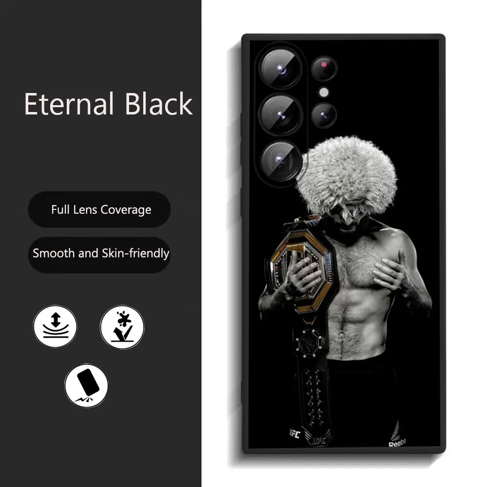 Чехол для телефона Khabib Nurmagomedov U-UFC для Samsung Galaxy S25 Ultra S22 S23 S24 Ultra S21 S20 5G, защитный мягкий силиконовый чехол из ТПУ (art.: 3920cd2af44ed) - 3920cd2af44ed