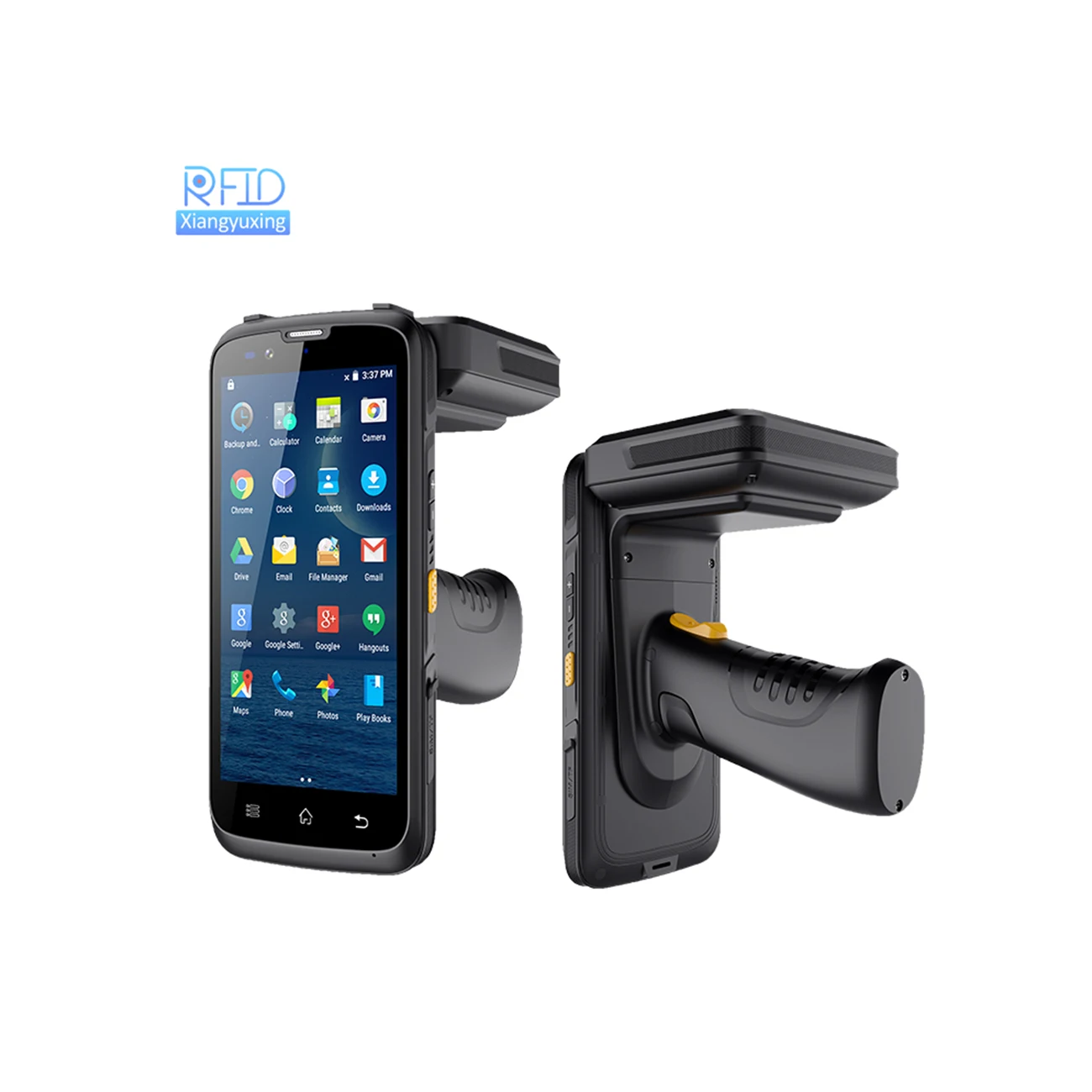 Фото Ручной RFID-считыватель и записывающее устройство Android 12, УВЧ дальнего действия с частотой 860-960 МГц №2