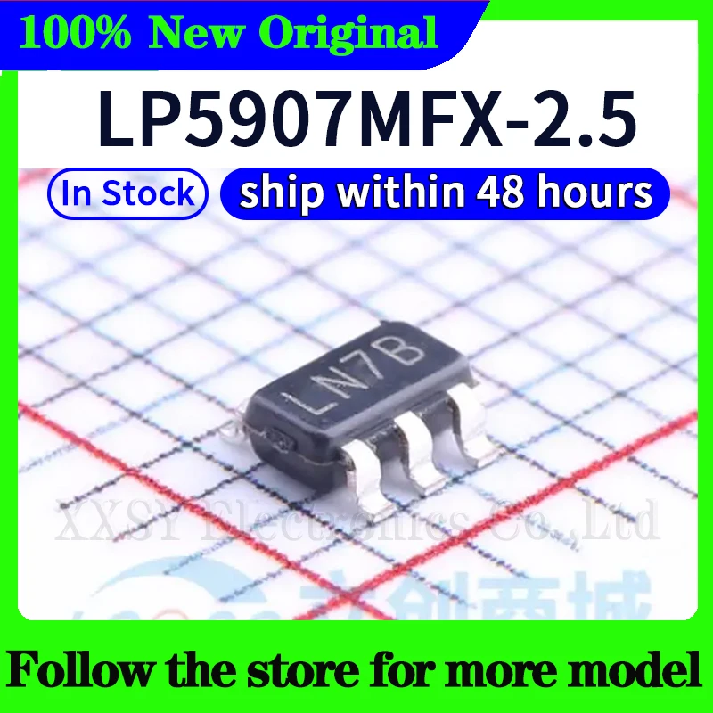 Фото LP5907MFX-1.2 LP5907MFX-1.8 LP5907MFX-2.5 LP5907MFX-2.8 LP5907MFX-3.0 LP5907MFX-3.3 LLTB LUB LN7B LLYB LLVB №4