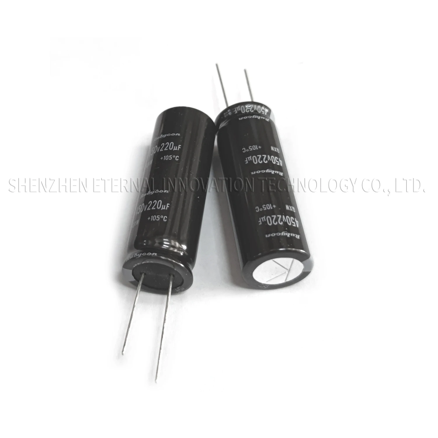 Фото 50 шт. 450V220UF QXW 18X50 450QXW220KEFR18X50 оригинальные новые электролитические конденсаторы Rubycon с низким импедансом и длительным сроком службы №2