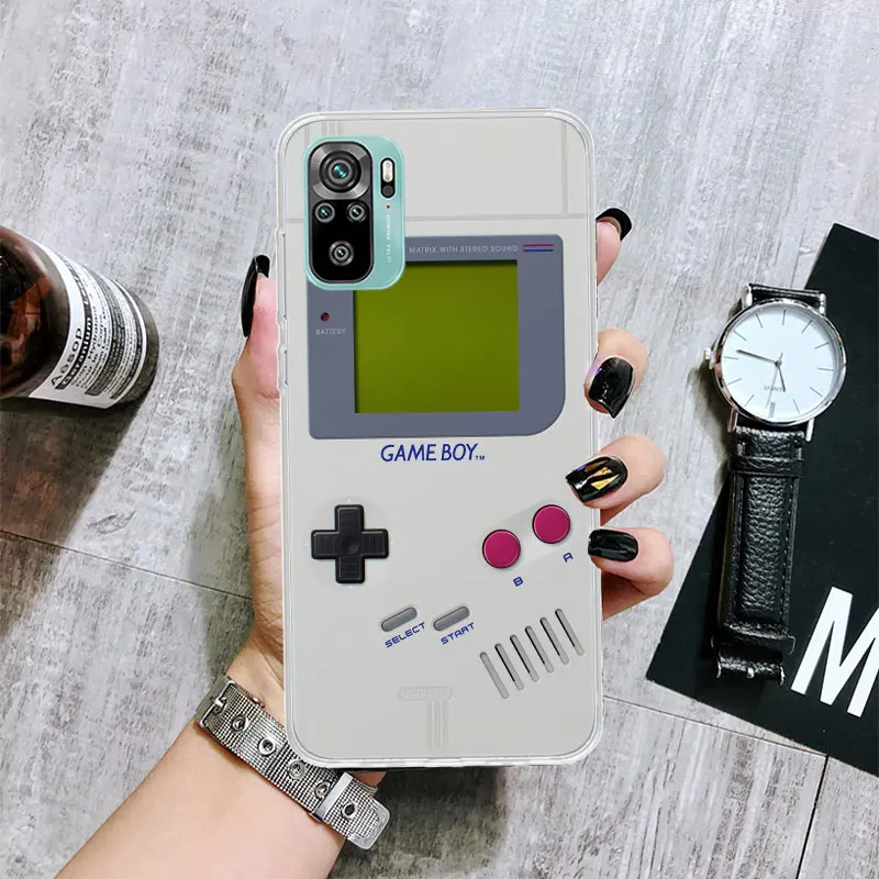 Фото Мягкий чехол для телефона Gameboy Boy Game для Xiaomi Redmi 14C 13C 13 12 12C 9 9A 9C 9T 10 10A 10C 8 8A 7 7A 6 6A K20 Pro K40 Cover Coque №3