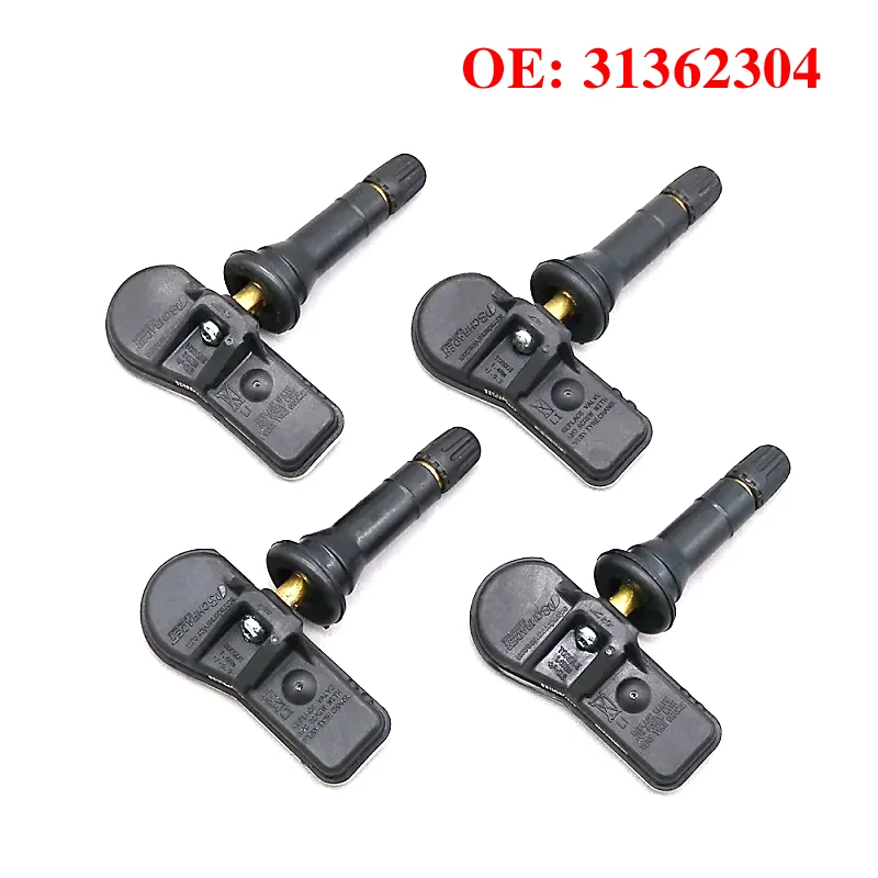 4шт. 31362304   Датчик давления в шинах автомобиля TPMS для Volvo S90 2016 2017 2018 2019 2020 2021 2022 2023 2024 Датчик давления в шинах
