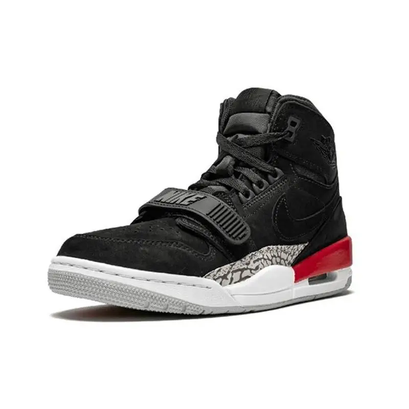 Фото Кроссовки Nike Jordan Legacy 312 Black Fire Red AV3922-060 №2