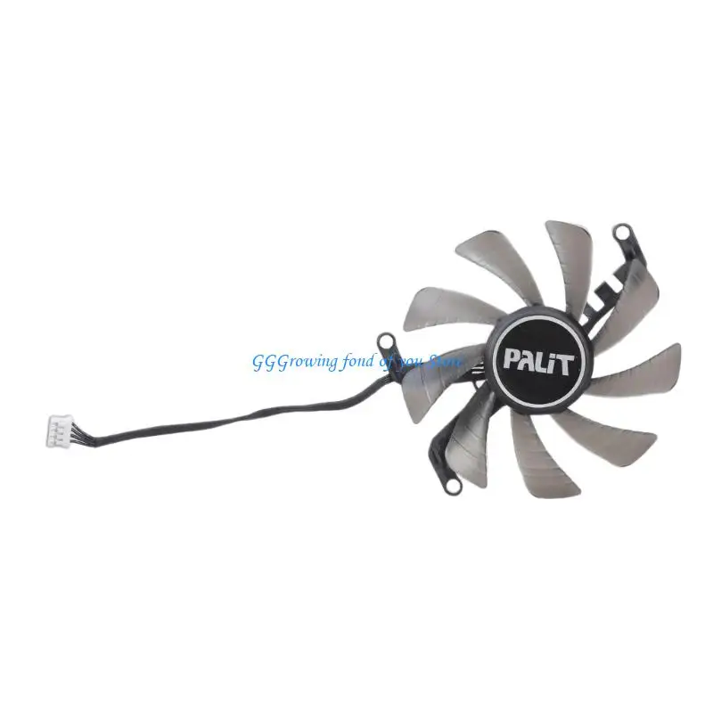 Фото H9EB GA91S2U 4PIN видеокарта Охлаждающий вентилятор для Palit 2070 2060 1660 1660 TI VGA FAN №5